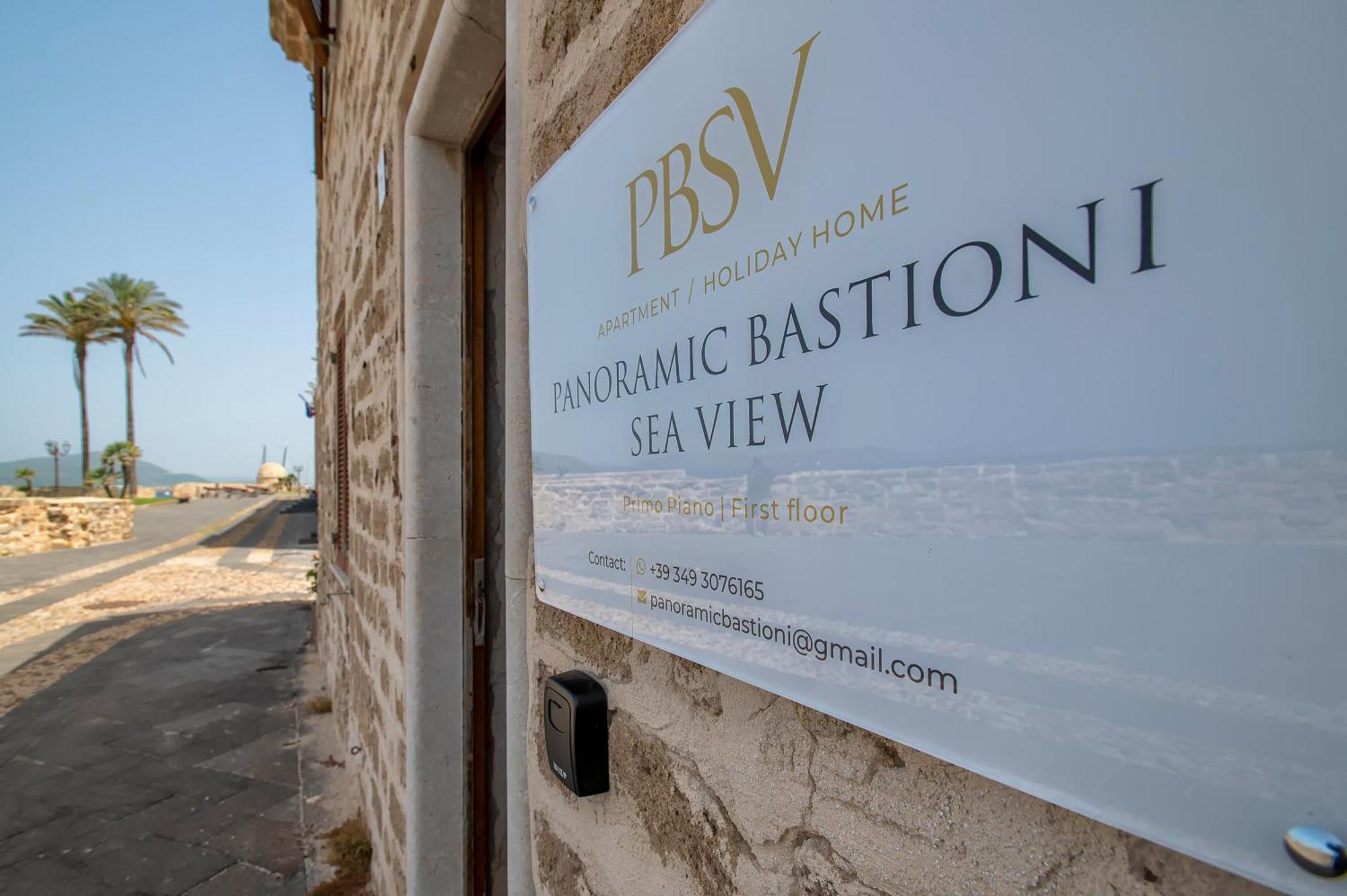Panoramic Bastioni Sea View Apartment Алгеро Екстериор снимка